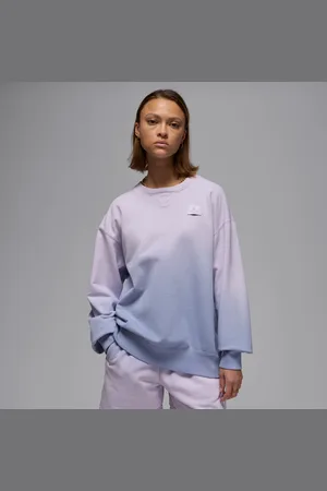 Jordan Sweatshirt de gola redonda em tecido moletão Flight Fleece para mulher