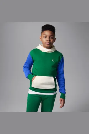 Jordan Hoodie pullover de lã cardada Brooklyn Júnior