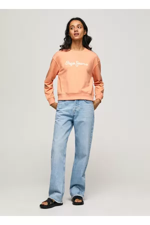 Pepe Jeans Camisolas sem capuz - Sweatshirt com logo estampado