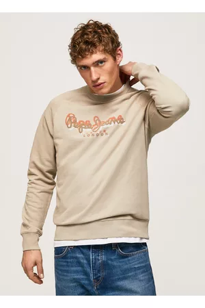 Pepe Jeans Camisolas sem capuz - Sweatshirt com logo estampado