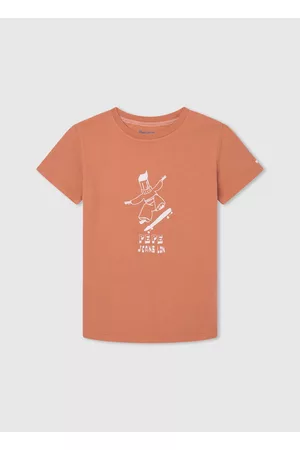Pepe Jeans Infantil T-shirts & Manga Curta - T-shirt com estampado gráfico