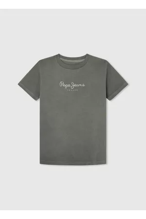 Pepe Jeans Infantil T-shirts & Manga Curta - T-shirt com logo estampado