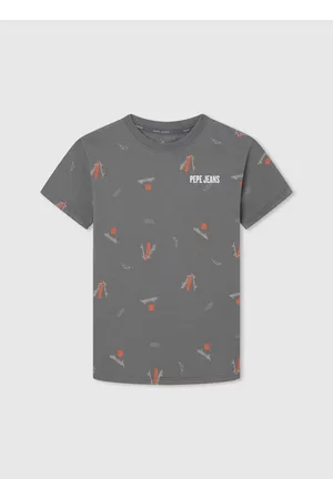Pepe Jeans Infantil T-shirts & Manga Curta - T-shirt estampado all over