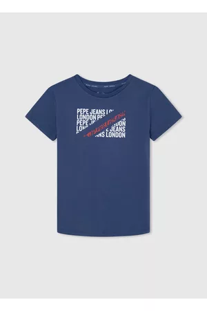 Pepe Jeans Menino T-shirts & Manga Curta - T-shirt logo estampado