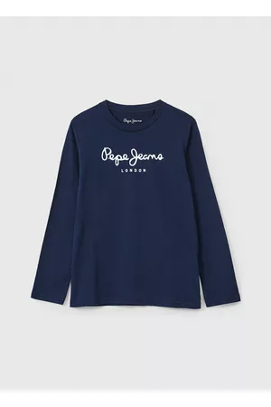 Pepe Jeans Menino T-shirts & Manga Curta - T-shirt manga comprida com logo