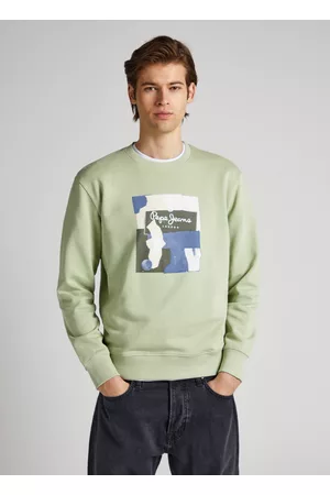 Pepe Jeans Homem Sweatshirts - Sweatshirt algodão gola redonda