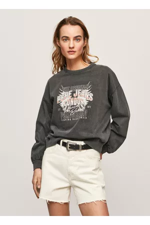 Pepe Jeans Mulher Sweatshirts - Sweatshirt felpa rock music