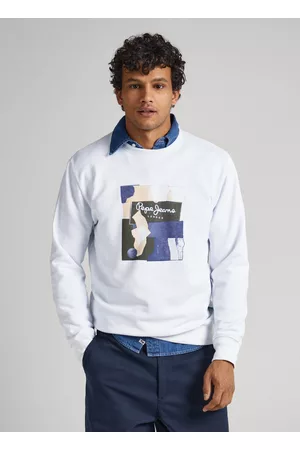 Pepe Jeans Homem Sweatshirts - Sweatshirt algodão gola redonda