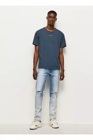 Pepe Jeans Homem Calças - Jean hatch regular slim medium waist
