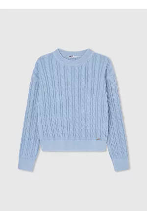 Pepe Jeans Menina Sweatshirts - Sweater trançada decote redondo