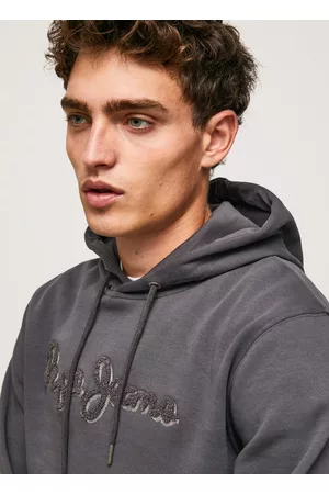 Pepe Jeans Homem Sweatshirts - Sweatshirt de algodão com capuz