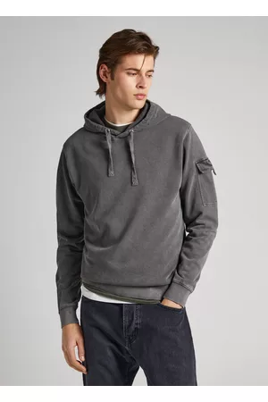 Pepe Jeans Homem Sweatshirts - Sweatshirt com capuz ajustável