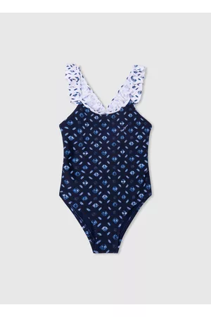 Pepe Jeans Menina Moda de Praia & Piscina - Fato de banho com padrão geométrico