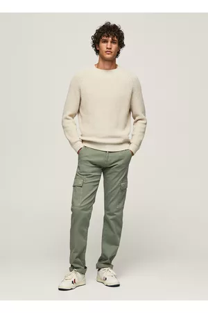 Pepe Jeans Homem Calças Chino - Calças chino regular fit sean