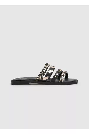 Pepe Jeans Mulher Sandálias Rasas - Sandálias de couro irma multistraps