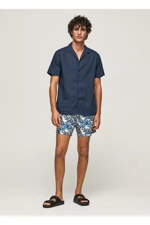 Pepe Jeans Homem Calções de Banho & Praia - Calções de banho fallon folhas