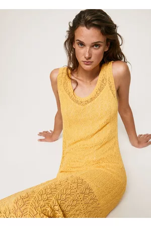 Pepe Jeans Mulher Vestidos de Malha - Vestido de malha farah