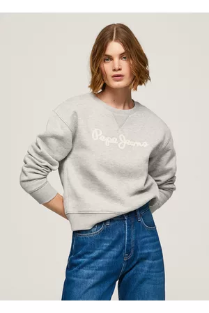 Pepe Jeans Mulher Sweatshirts - Sweatshirt com logo estampado
