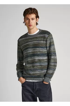Pepe Jeans Homem Sweatshirts - Sweater com padrão às riscas