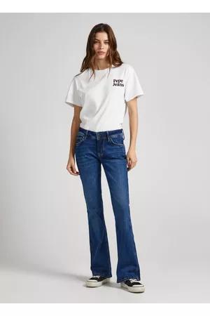 Pepe Jeans Mulher Calças, Calções & Jeans - Jeans pimlico regular fit mid rise