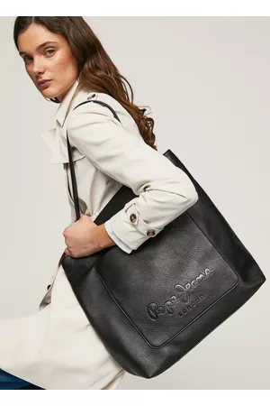 Pepe Jeans Mulher Tote - Bolsa tote com logo em relevo