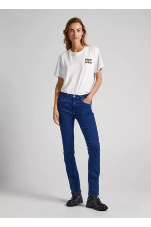 Pepe Jeans Mulher Calças de ganga Slim - Jeans grace slim fit high rise