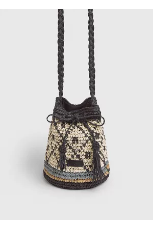 Pepe Jeans Mulher Malas de Tiracolo - Bolsa bucket de palha