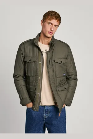 Pepe Jeans Casaco cargo tecido técnico