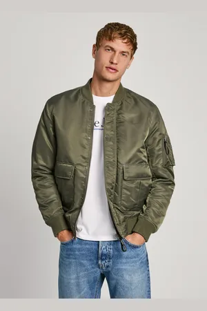 Pepe Jeans Casaco bomber de sarja