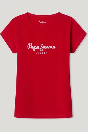 Pepe Jeans T-shirt logo estampado slim fit
