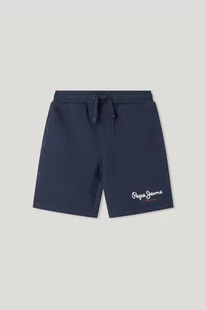 Pepe Jeans Calções felpa logo estampado