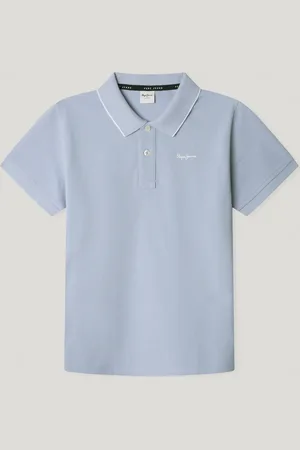 Pepe Jeans Polo piquet com logo estampado