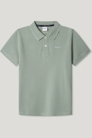 Pepe Jeans Polo piquet com logo estampado