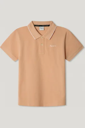 Pepe Jeans Polo piquet com logo estampado