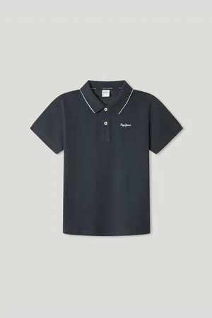 Pepe Jeans Polo piquet com logo estampado
