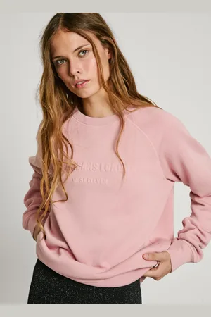 Pepe Jeans Sweatshirt manga raglan com logo