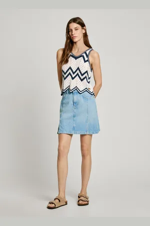 Pepe Jeans Top de malha sem mangas