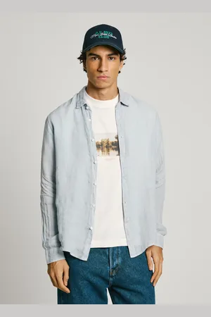 Pepe Jeans Camisa logo bordado regular fit