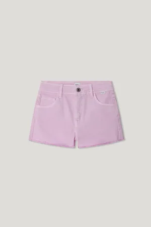 Pepe Jeans Calções de sarja com tingimento