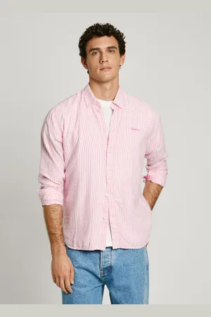 Pepe Jeans Camisa às riscas regular fit