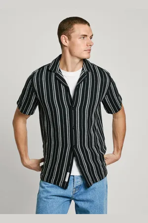 Pepe Jeans Camisa às riscas regular fit