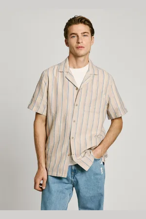 Pepe Jeans Camisa às riscas regular fit