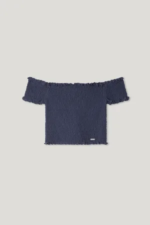 Pepe Jeans Top franzido slim fit