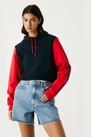 Pepe Jeans Sweatshirt com capuz color block