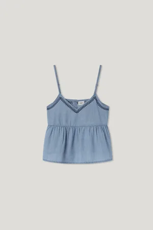 Pepe Jeans Top de sarja cropped fit