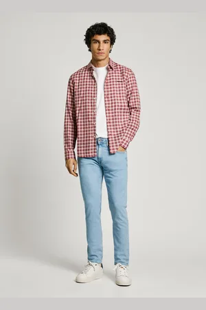 Pepe Jeans Jeans taper fit cintura média - stanley