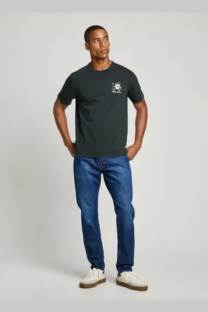 Pepe Jeans Jeans taper fit cintura média - callen
