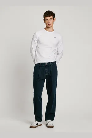 Pepe Jeans Jeans loose fit e cintura caída - ink