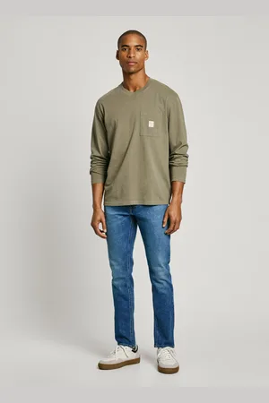 Pepe Jeans Jeans taper fit cintura média - stanley