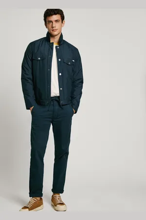 Pepe Jeans Calças chino de popelina